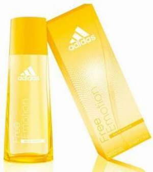 Adidas  is a fun-loving fragrance for the vibrant, modern woman . It’s a sparkling floral, fruity scent that carries the energy of a great day that’s perfect for lifting your mood.   Notes: Fruity top notes include pineapple, red apple, and grapefruit. Floral and spicy heart notes feature green papaya, camellia, and jasmine. Fragrant base notes are woodsy notes and musk. 
