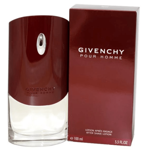 Givenchy Pour Homme Burgandy Man After Shave Lotion