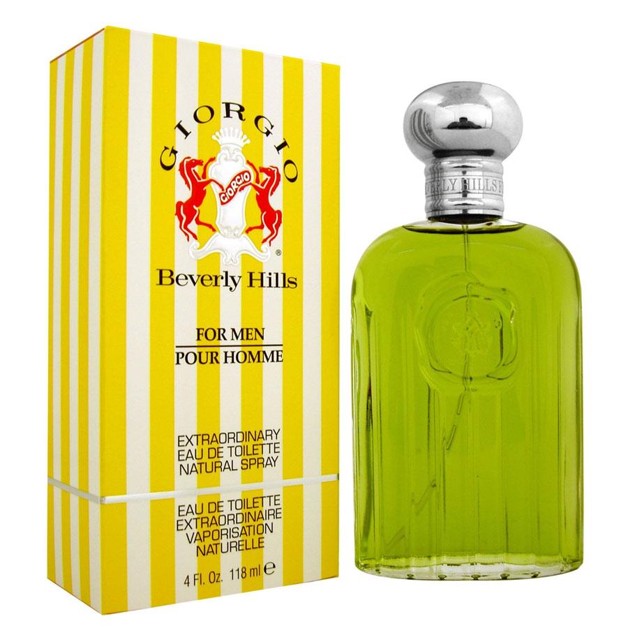 Giorgio Cologne by Giorgio Beverly Hills, From its first glimmer until the last sigh, Giorgio cologne launched in 1984 is one Oriental blend for men that manages to captivate and provoke.  Notes:  The opening is friendly orange and fruity notes with just a hint of a pout from a splash of bergamot. The core borders on the exotic with woodsy sandalwood a