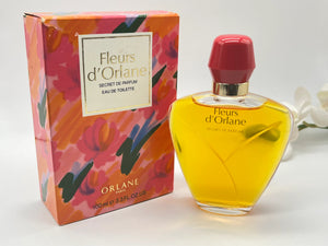 Fleurs d'Orlane by Jean d'Albret( 1983) Secret de Parfum EDT 100 ml /3,3 OZ. Vintage For Women