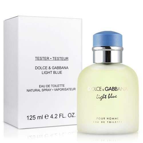 Light blue dolce gabbana tester Clearance