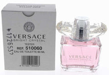 Load image into Gallery viewer, Bright Crystal Perfume by Versace, Bright Crystal is a floral, fruity, and musky fragrance designed by famed Spanish perfumer Alberto Morillas. Released by Versace in 2006, this fresh and luminous perfume is ideal for daytime wear, particularly during warmer months.  Notes: It opens with resonant top notes of citrusy yuzu and bittersweet pomegranate balanced by a frosted accord.