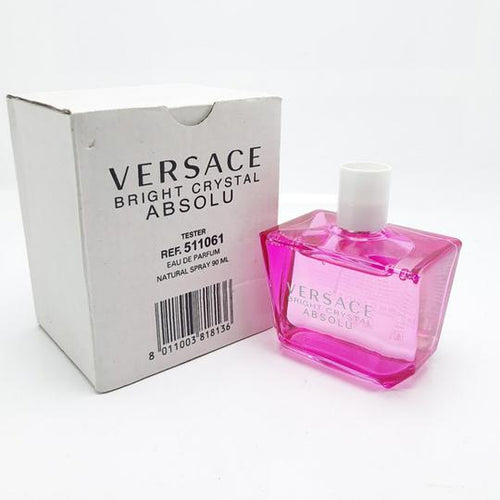 Bright Crystal Absolu Perfume by Versace, Bright Crystal Absolu by Versace for women was launched in 2013 as a more intense version of one of the brand’s most beloved fragrances and is the perfect scent to brighten up your day or enrich your evening.  Notes: This perfume is a beautifully fresh, fruity and floral scent that has the bright top notes of juicy pomegranate, yuzu, and crisp water