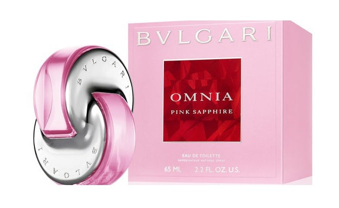 Omnia Pink Sapphire Perfume by Bvlgari, Omnia Pink Sapphire is a floral fragrance for the woman who isn’t afraid to show off her whimsical nature. This lighthearted aroma is the creation of the nose of Alberto Morillas and launched in 2018.  Notes: Refreshing and uplifting, this vibrant fragrance has a moderate sillage that stays with you throughout your day. The daring combination of sparkling accords 