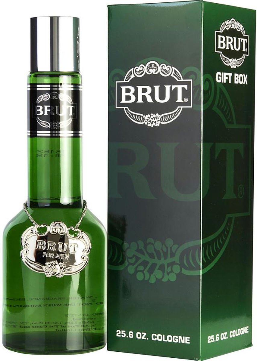 Brut Cologne by Faberge, First released in 1964 by the design house of Faberge, Brut’s enduring formula has remained a classic in men’s cologne over the years. With a refined aromatic and spicy character, this fragrance befits a distinguished wearer, particularly in the evening for a classy social outing or romantic dinner.  Notes: Citrus notes of bergamot and lemon mix with lavender for a sharp opening into the middle blend of jasmine and geranium; a varied base of oakmoss, tonka bean