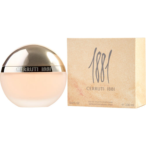 1881 Perfume by Nino Cerruti, Since 1995, 1881 by Nino Cerruti has been a go-to classic perfume for women who want to make a statement. Ideal for everyday wear or a special occasion, this scent is not for those who want to go unnoticed.  Notes: It starts clean and sharp with the energetic aromas of freesia, violet, iris, and bergamot. After the floral bouquet bursts, the fresh scents of chamomile, tuberose, coriander, and geranium make a vivid showing.