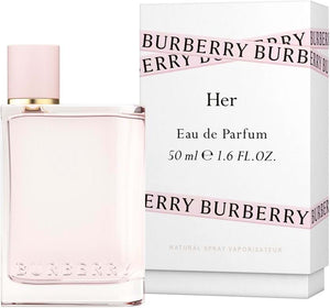 Burberry Her Perfume by Burberry, Burberry for Her is a sophisticated fruity floral perfume for women.   Notes: The juicy opening is graced by a colorful array of berries. A burst of strawberry is joined by additional mouth-watering top notes of tart blackberry, sour cherry, tangy raspberry, and black currant. 
