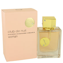 Load image into Gallery viewer, Club De Nuit Perfume by Armaf, This lovely, delicate scent has charming floral and fruity aromas dancing within its aromasphere.  Notes:  Club De Nuit Perfume by Armaf is a refreshing blend of citrus scents, including grapefruit, orange, bergamot, and peach, followed by romantic heart notes of intoxicating flowers like rose