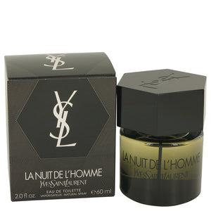 La Nuit De L'homme Cologne by Yves Saint Laurent, La Nuit De L'Homme is a men’s woody spicy cologne with aromatic, warm spicy, fresh spicy, woody, and floral main accords. Launched in 2009, this fragrance was developed by perfumers Anne Flipo, Dominique Ropion, and Pierre Wargnye of International Flavors and Fragrances.  Notes: The cardamom top note leads to the lavender, bergamot, and Virginia cedar middle notes. Caraway and vetiver base notes close this arrangement. 