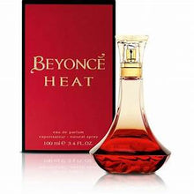 Load image into Gallery viewer, This one is for the discerning woman who has the nose for only the choicest of fragrances! Beyonce Heat Eau De Parfum, launched in 2010, is indeed hot and has an oriental charm about it.  Notes: The top notes are Red-Vanilla Orchid, Neroli, Magnolia, and Peach. Capturing feminine essence the playful way, the heart notes tickle your sensual side with Almond, Honeysuckle, and Musky Cream. Drying down to Creamy Amber, Tonka, and Sequoia Wood.