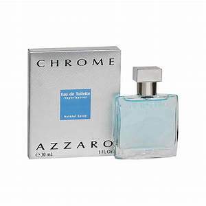 Azzaro Chrome Cologne by Azzaro First launched in 1996, Chrome is a fresh spicy cologne with woody accords.   Notes: This aromatic fragrance opens with citrusy top notes of lemon, bergamot, pineapple, neroli, and rosemary. Jasmine, coriander, and cyclamen make up the floral heart. The bottom notes contain tonka bean, cardamom, and musk with sandalwood, Brazilian rosewood, oakmoss, and cedar.