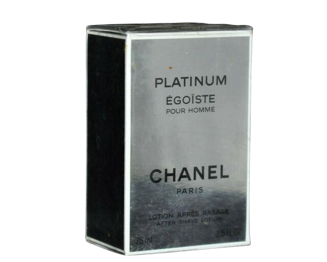 Chanel Egoiste Platinum Pour Homme 75 ml / 2.5 oz After Shave Lotion  (VINTAGE)