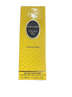 Dolce Vita Christian Dior Brume Parfume - Perfumed Body Mist Alcohol Free 100 ml / 3.4 FL. OZ. - Dior Perfume for Women