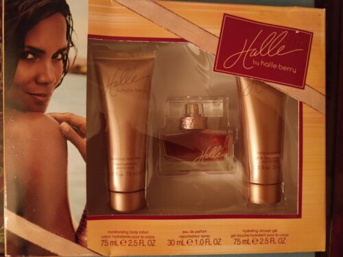 Halle Eau de Parfum Spray By Halle Berry 30ml / 1.0 OZ.t Set 3 Pcs  For Women