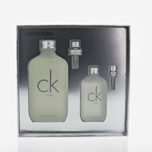 Ck One 2 Piece Gift Set By Calvin Klein with 200ml / 6.7 Oz Eau de Toilette Spray For Women & Man