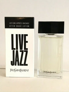 Live Jazz By Yves saint Laurent Man After Shave Lotion Vintage