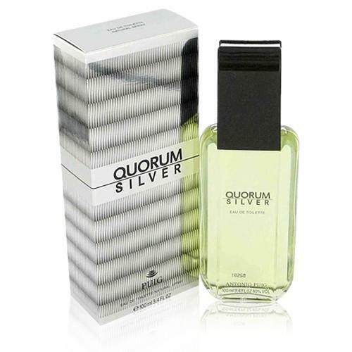 Quorum Silver by Antonio Puig Eau De Toilette Spray  For Man