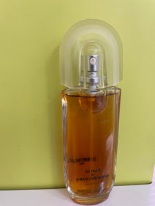 La Nuit de Paco Rabanne Eau De Toilette Spray For Women No Box Bottle Only