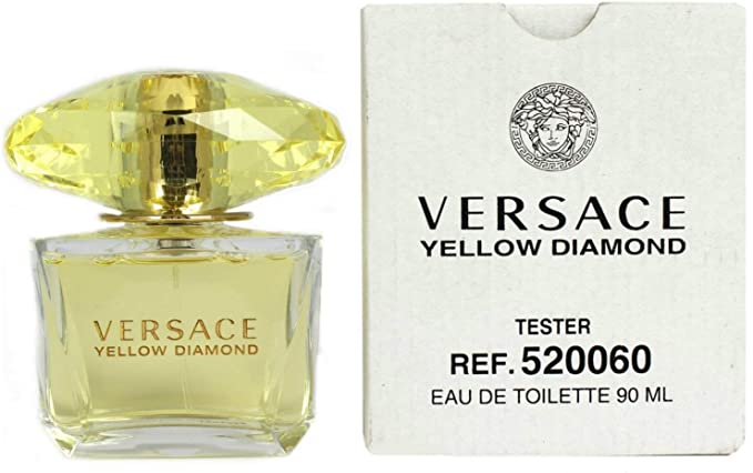 Yellow Diamond by Versace is a floral perfume for women crafted as a pure, transparent, luxurious and feminine. A sophisticated fragrance that is fresh, luxurious, and light.  Top notes of Amalfi Lemon, Pear, Bergamot, and Neroli.  Middle notes of Mimosa. Freesia, Water Lily, and African Orange Flower.  Base notes of Musk, Guaiac Wood, and Amber.
