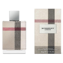 Load image into Gallery viewer, Gentle, soft, floral-fresh: that&#39;s the heart of the Burberry New London fragrance. Inspired by the classic elegance, cosmopolitan lifestyle, and sophistication of the London woman. Burberry New London for Women is independent, confident, and relaxed.  Notes:  A multi-faceted fragrance that starts off with sparkling notes, dried down with sensual accords, and wrapped in subtle warm notes to turn Burberry New London into the ultimate accessory for the modern woman. 