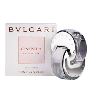 Omnia Crystalline is a feminine perfume by Bulgari. The scent was launched in 2005 and the fragrance was created by perfumer Alberto Morillas. Capturing the glowing clarity of crystal light, Omnia Crystalline illuminates, reflects, and reveals a woman's unique radiance, her femininity, Top - bamboo, nashi pear Heart - lotus blossom Base - balsa wood
