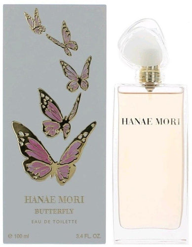 The fragrance Hanae Mori was released in the year 1995. The nose behind this fragrance is the designer Hanae Mori. A fashion designer creates a signature fragrance to capture the elegance and femininity of every woman. Designed in a sleek, frosted glass bottle adorned with a pink butterfly. The scent opens with fresh fruity notes and then warms to a floral heart.   Notes:  Strawberry blueberry raspberry red currant rose jasmine ylang-ylang vanilla praline patchouli and sandalwood.