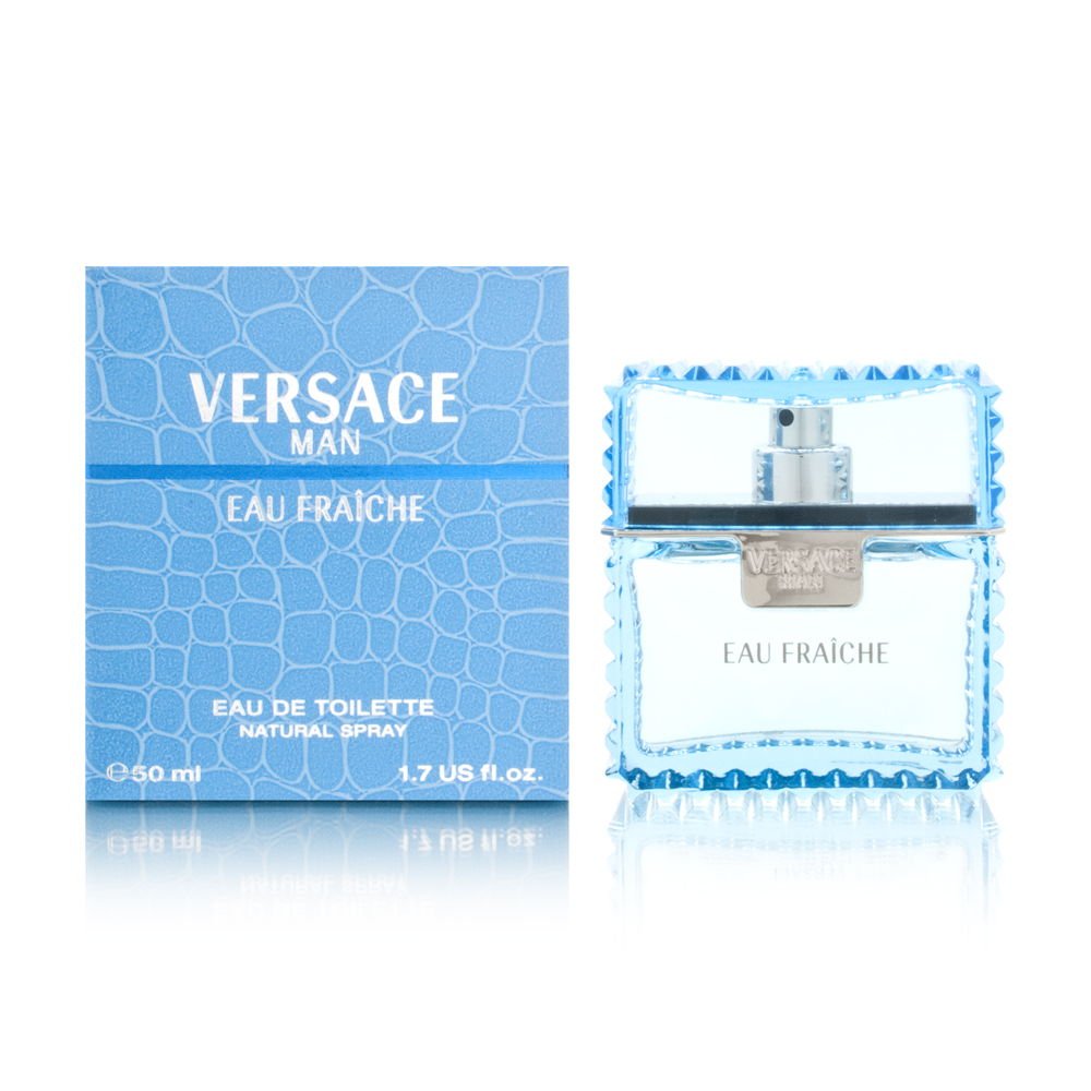﻿Versace Man Cologne by Versace, Versace Man, released in 2006, is a Mediterranean-inspired fragrance, the scent of which hints at summer days by the water. The cologne’s fresh and clean top notes of lemon, bergamot, rosewood and rose give way to an alluring heart of cedar, tarragon, sage and pepper. The base notes of amber, musk, tobacco, sycamore and saffron combine to create an everyday scent that fosters confidence in nearly every situation, from a day at the office to a vacation at the beach.