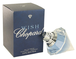 Wish Perfume by Chopard, Released in 1997, Wish is a complexly creamy women’s fragrance that will excite your senses while creating an air of sultry seduction.  Notes:  The blend makes a grand entrance with opening notes of strawberry, yuzu, Brazilian rosewood, coconut, orange blossom, honeysuckle, gooseberry, black locust, pear, and black currant. The fragrance’s heart is a sweetened floral blend of milk, honey, heliotrope, orchid, violet, lily of the valley, jasmine, osmanthus,