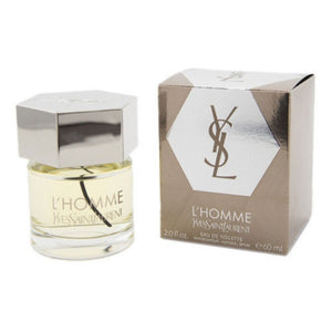 L'homme Cologne by Yves Saint Laurent, L'homme is a classic men’s cologne.   Notes: The top note is a blend of freshness and spice, with the citrus scents of lemon and bergamot adding a brightness to the warm spice of ginger. The middle notes are decidedly peppery, with the accompaniment of basil and violet leaf. 
